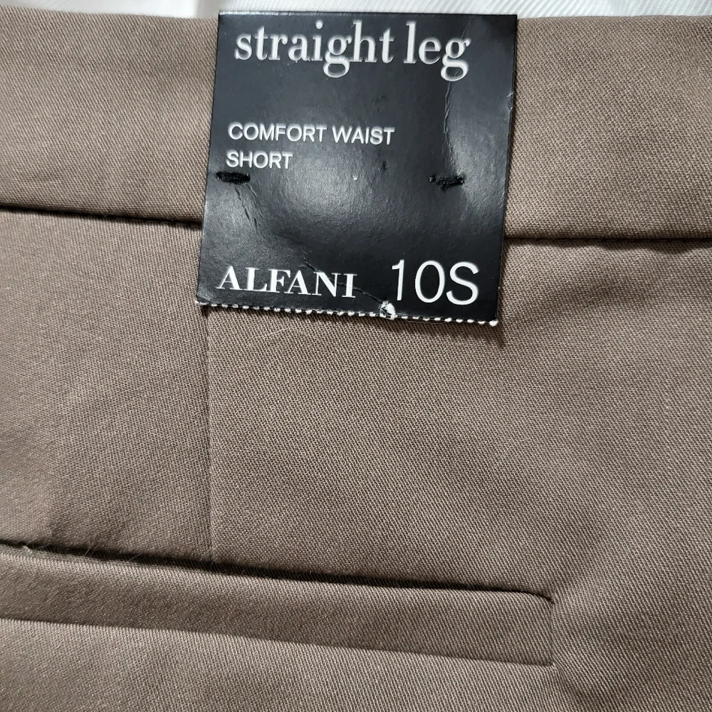 Alfani Essencial  Streight Leg dress pants careerwear 10 NWT - Picture 7 of 14